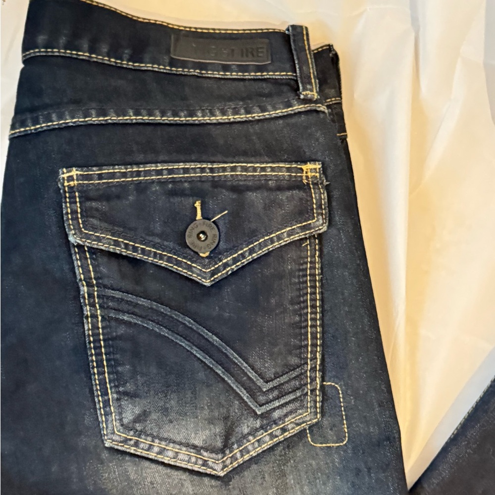 Ring Of Fire Men’s Dark Boot Cut Jeans 32X32 Brand New Never Worn - Picture 7 of 13